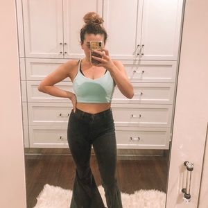 Strappy back crop top